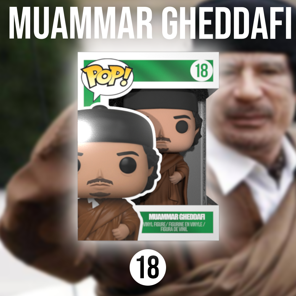 #18 Muammar Gheddafi